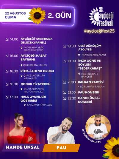 AYÇİÇEK FESTİVALİ